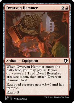 Dwarven Hammer Foil 219