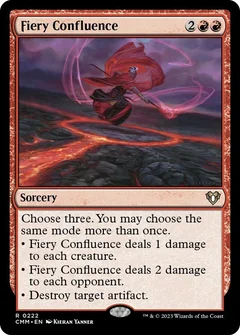 Fiery Confluence Foil 222