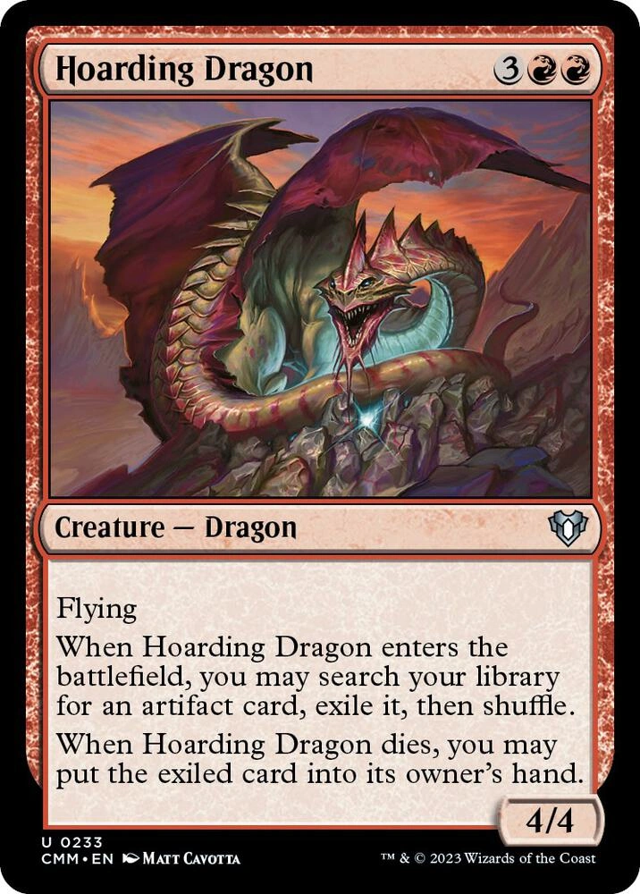 Hoarding Dragon Foil