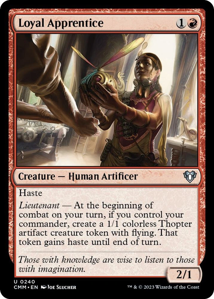 Loyal Apprentice Foil