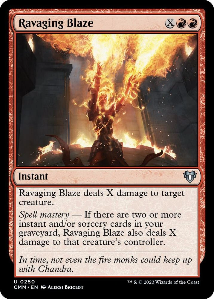 Ravaging Blaze Foil