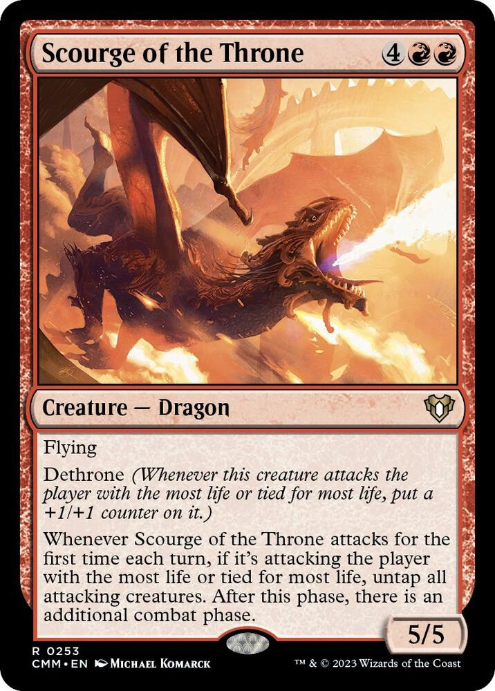 Scourge of the Throne Foil