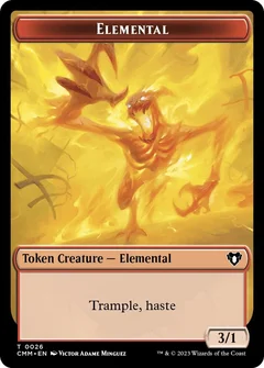 Elemental (0026) // Construct (0042) Double-Sided Token 26 // 42
