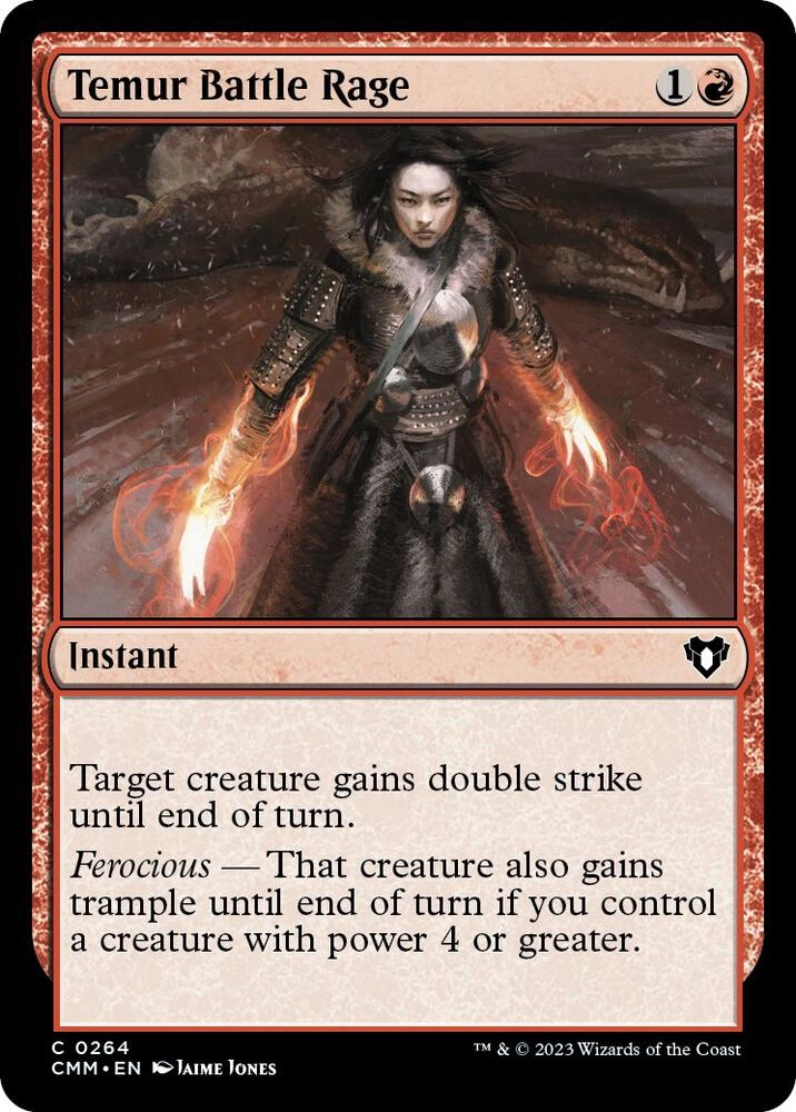 Temur Battle Rage Foil