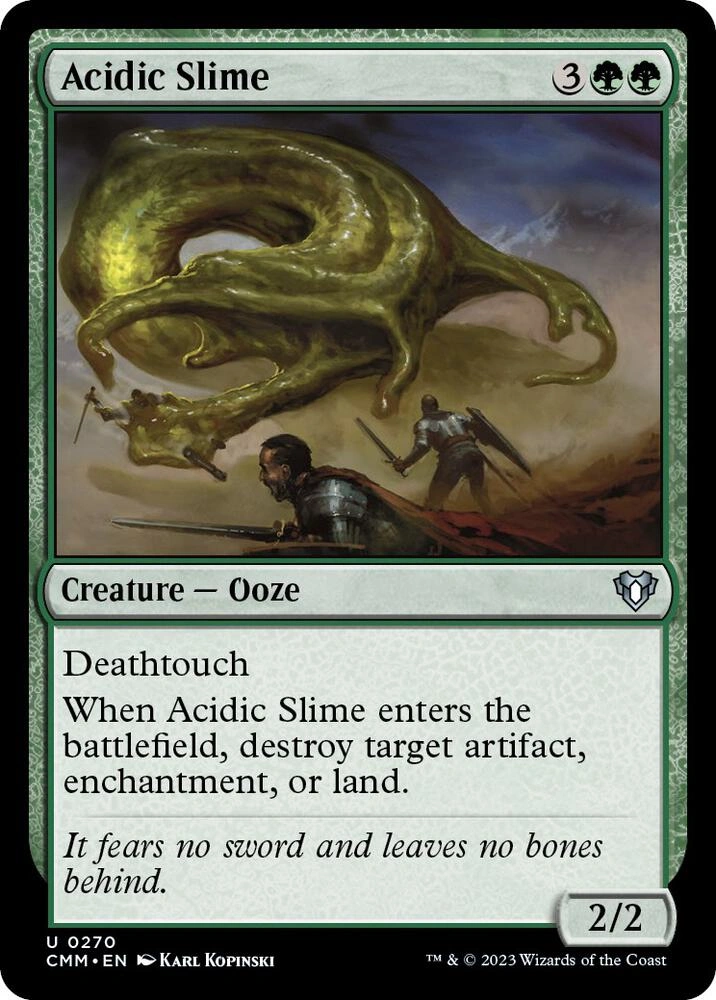 Acidic Slime Foil