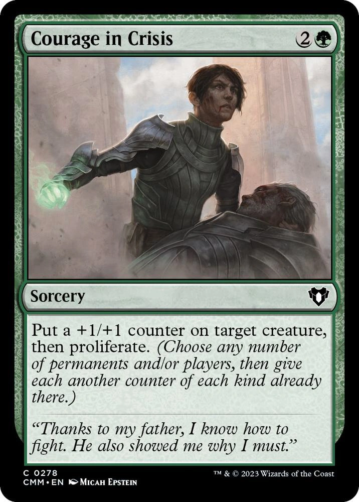 Courage in Crisis Foil