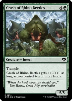 Crash of Rhino Beetles Foil 279