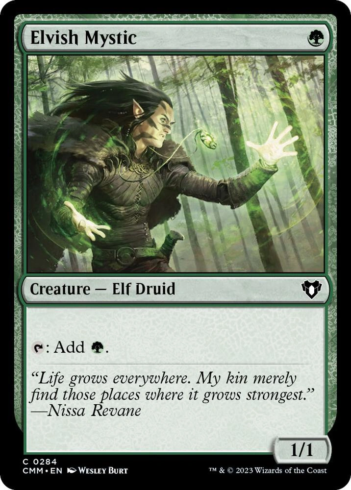 Elvish Mystic Foil