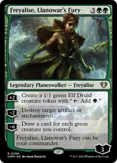 Freyalise, Llanowar's Fury Foil 290