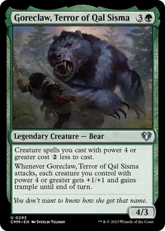 Goreclaw, Terror of Qal Sisma Foil 293