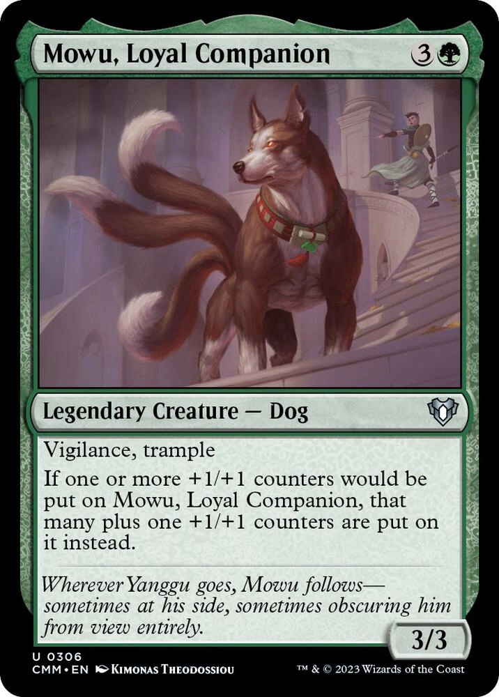 Mowu, Loyal Companion Foil