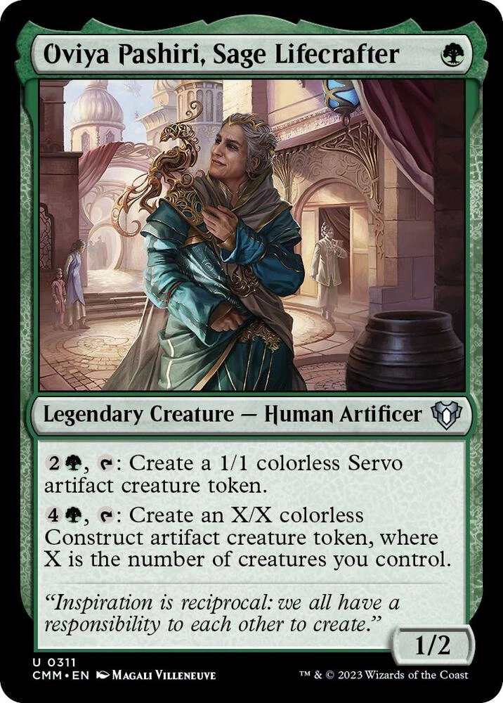 Oviya Pashiri, Sage Lifecrafter Foil