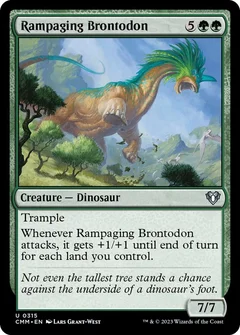 Rampaging Brontodon Foil 315