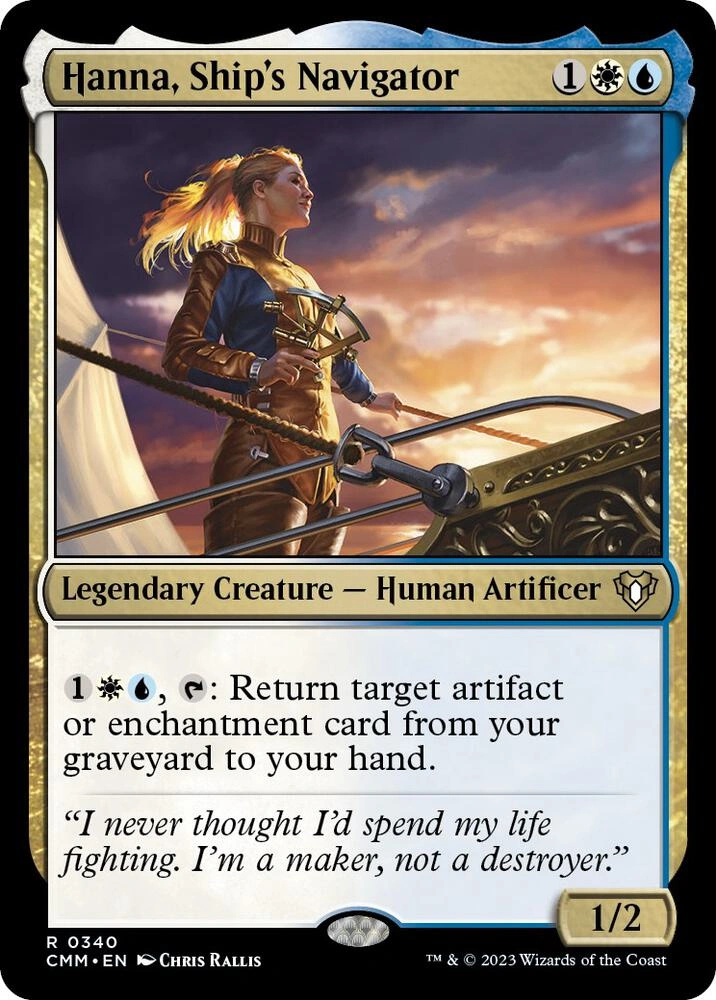 Hanna, Ship's Navigator Foil