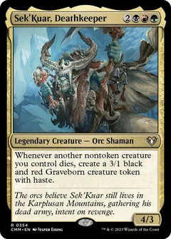 Sek'Kuar, Deathkeeper Foil 354
