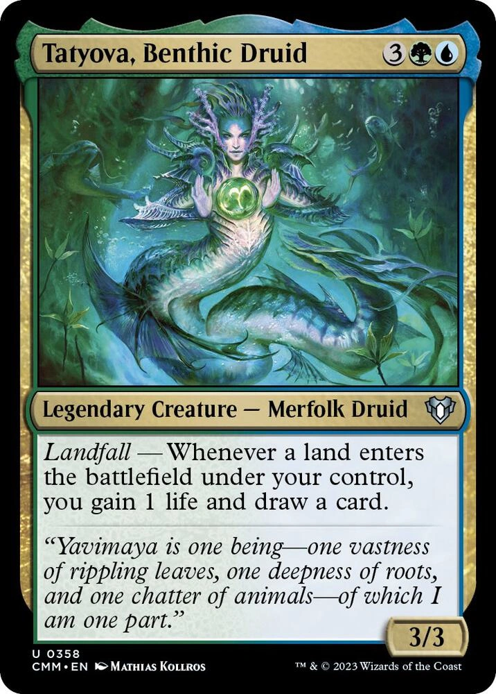 Tatyova, Benthic Druid Foil