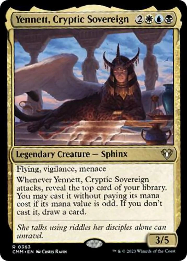 Yennett, Cryptic Sovereign Foil