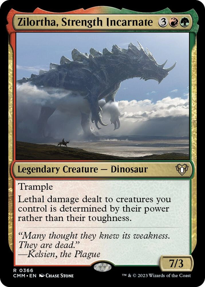 Zilortha, Strength Incarnate Foil