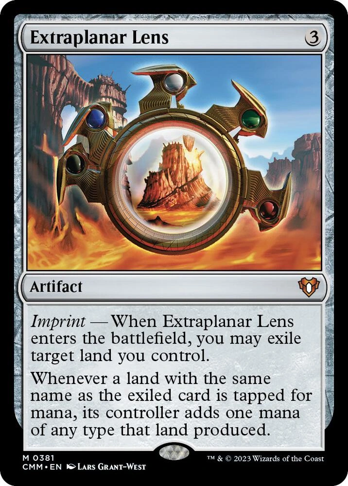 Extraplanar Lens Foil