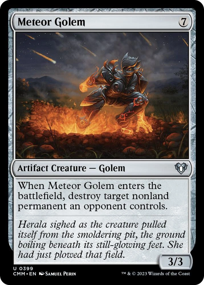 Meteor Golem Foil