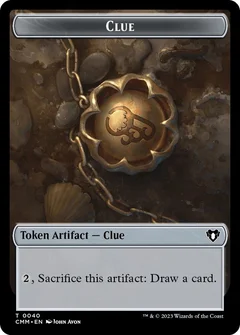 Clue // Rat Double-Sided Token Foil 40 // 17