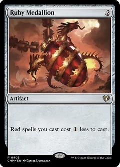 Ruby Medallion Foil 405