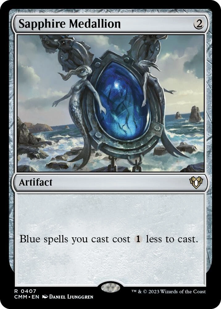 Sapphire Medallion Foil