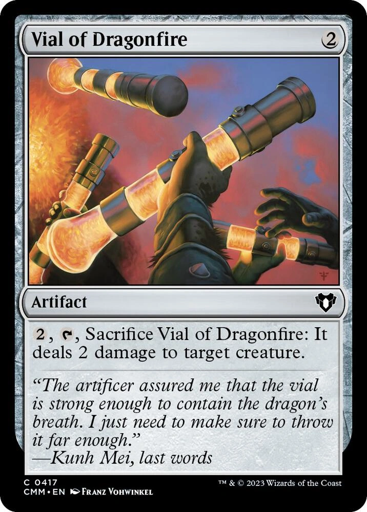 Vial of Dragonfire Foil