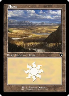 Plains (437) (Retro Frame) Foil 437