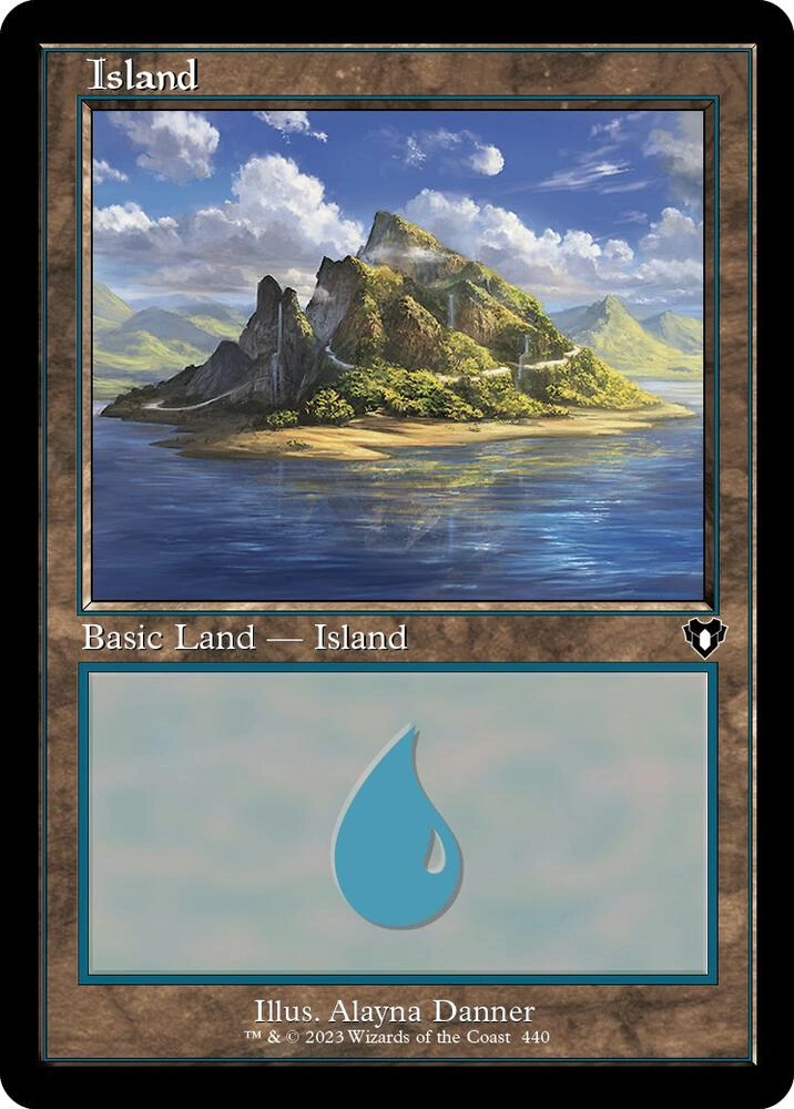 Island (440) (Retro Frame) Foil