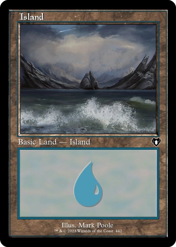 Island (442) (Retro Frame)