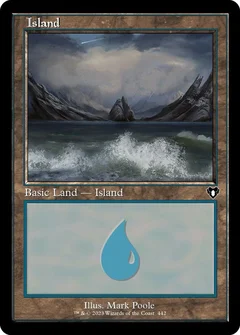 Island (442) (Retro Frame) Foil 442