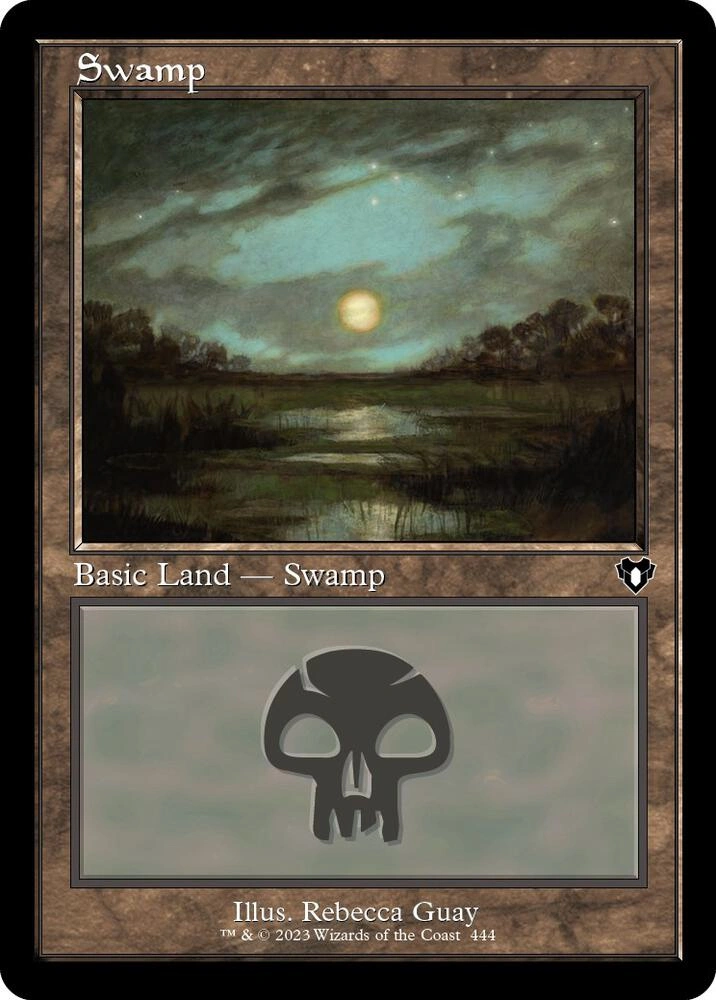 Swamp (444) (Retro Frame) Foil