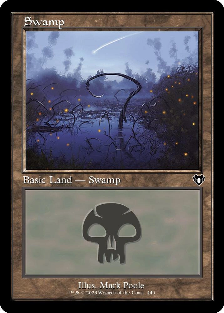 Swamp (445) (Retro Frame) Foil