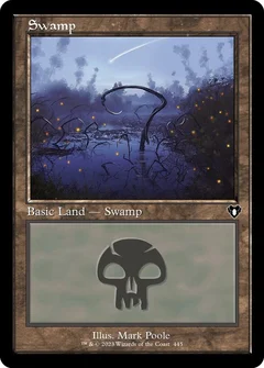 Swamp (445) (Retro Frame) Foil 445