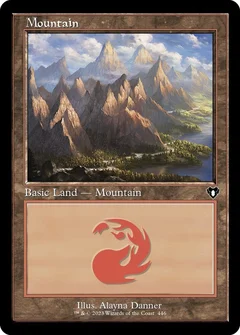 Mountain (446) (Retro Frame) Foil 446