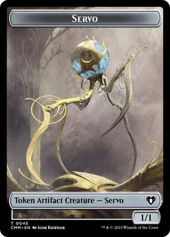 Servo // Demon Double-Sided Token 45 // 15