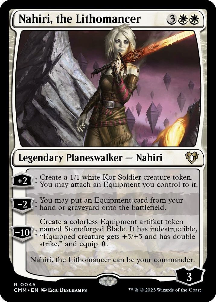 Nahiri, the Lithomancer Foil