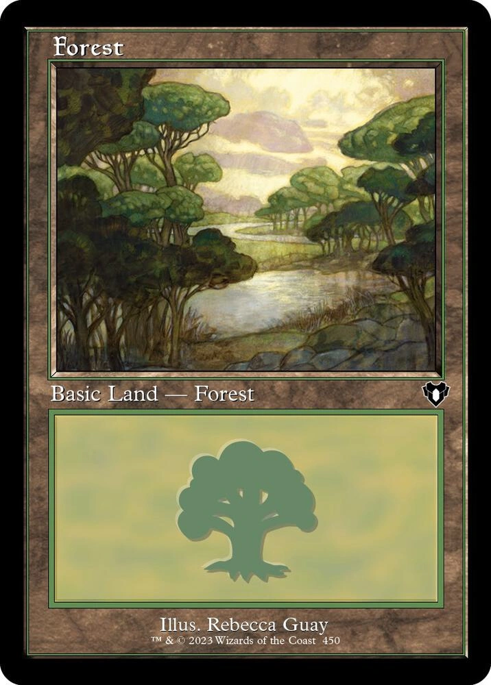 Forest (450) (Retro Frame) Foil