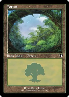 Forest (451) (Retro Frame) Foil 451