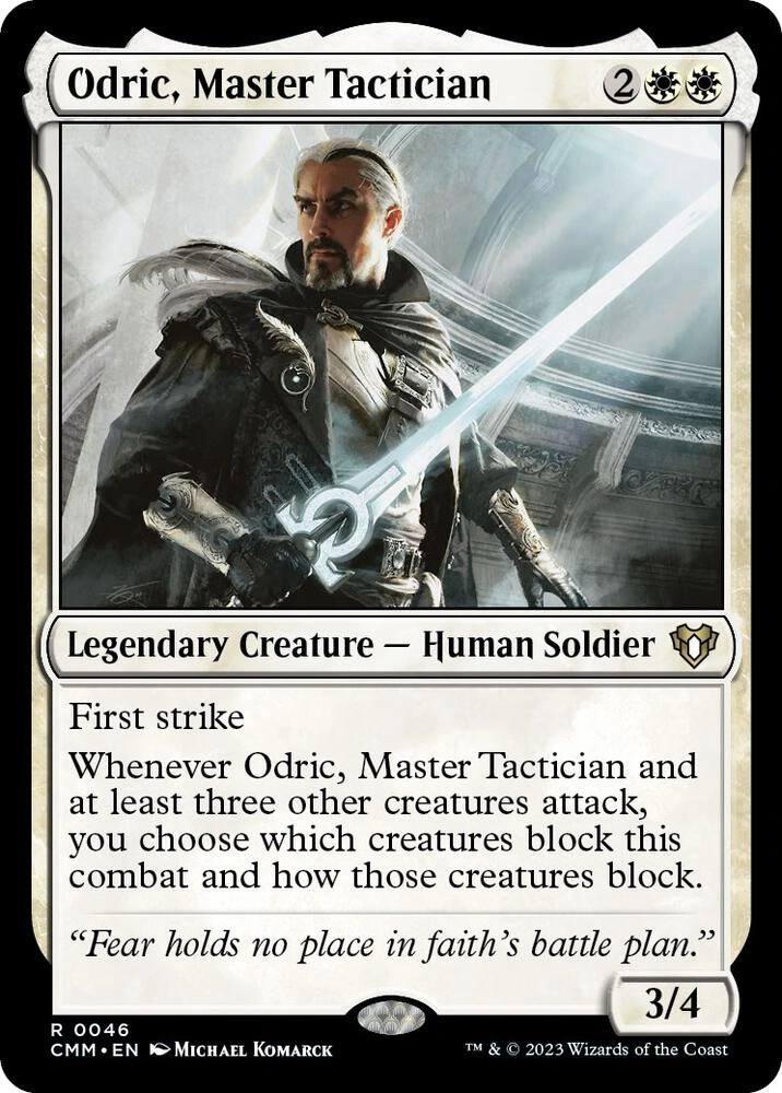 Odric, Master Tactician Foil