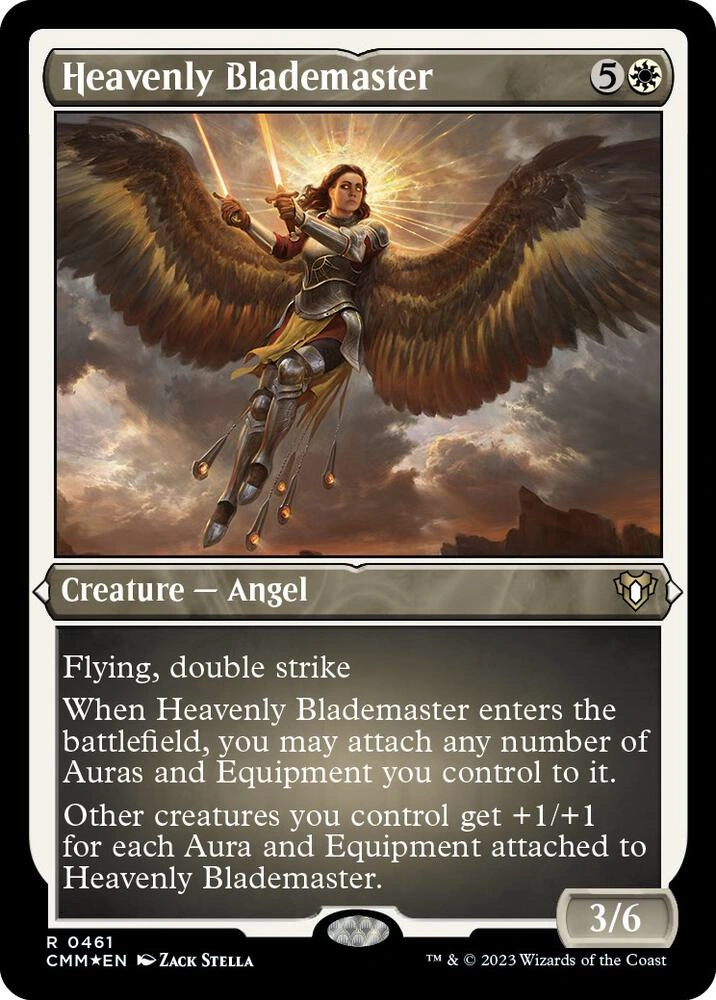 Heavenly Blademaster (Foil Etched)