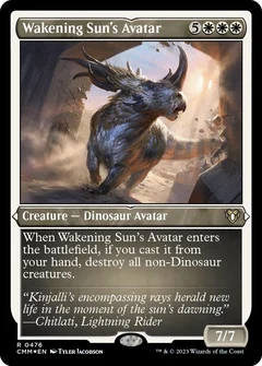 Wakening Sun's Avatar (Foil Etched) 476