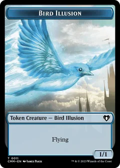 City's Blessing // Bird Illusion Double-Sided Token Foil 49 // 11