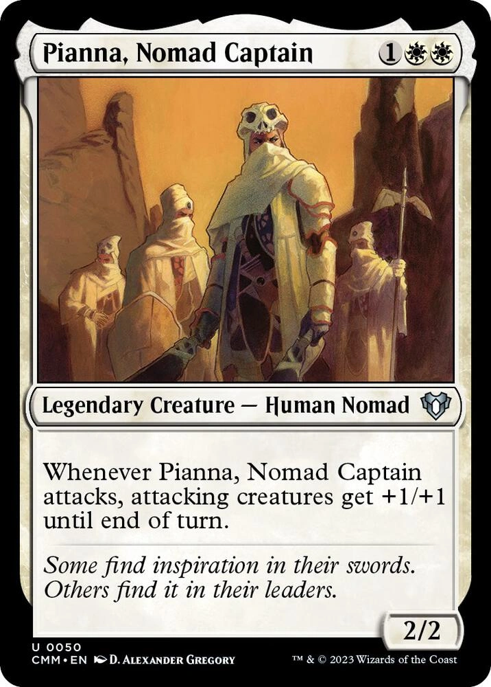 Pianna, Nomad Captain Foil
