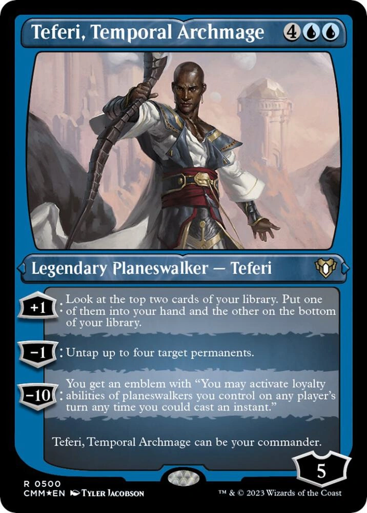 Teferi, Temporal Archmage (Foil Etched)