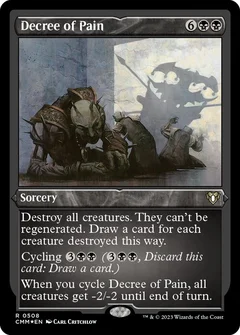 Decree of Pain (Foil Etched) 508