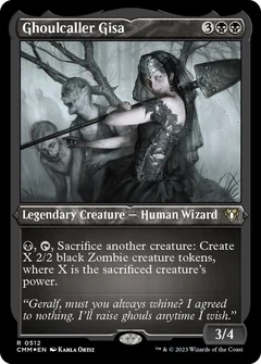 Ghoulcaller Gisa (Foil Etched) 512
