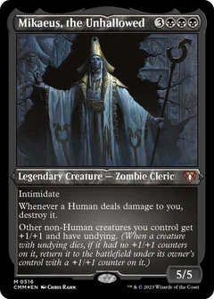 Mikaeus, the Unhallowed (Foil Etched) 516