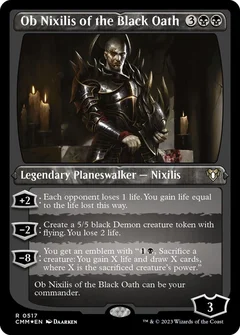 Ob Nixilis of the Black Oath (Foil Etched) 517
